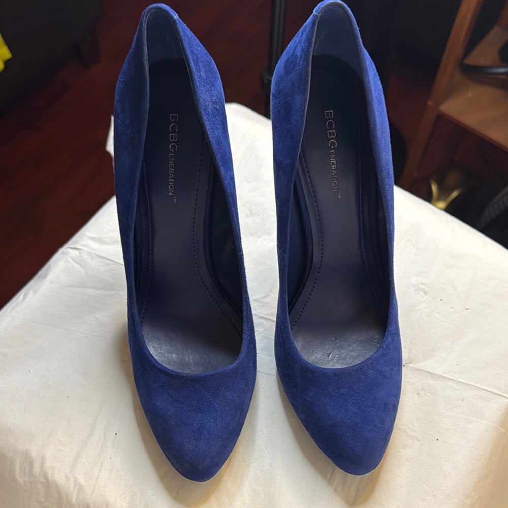 BCBGeneration Women's Royal Blue Heels
